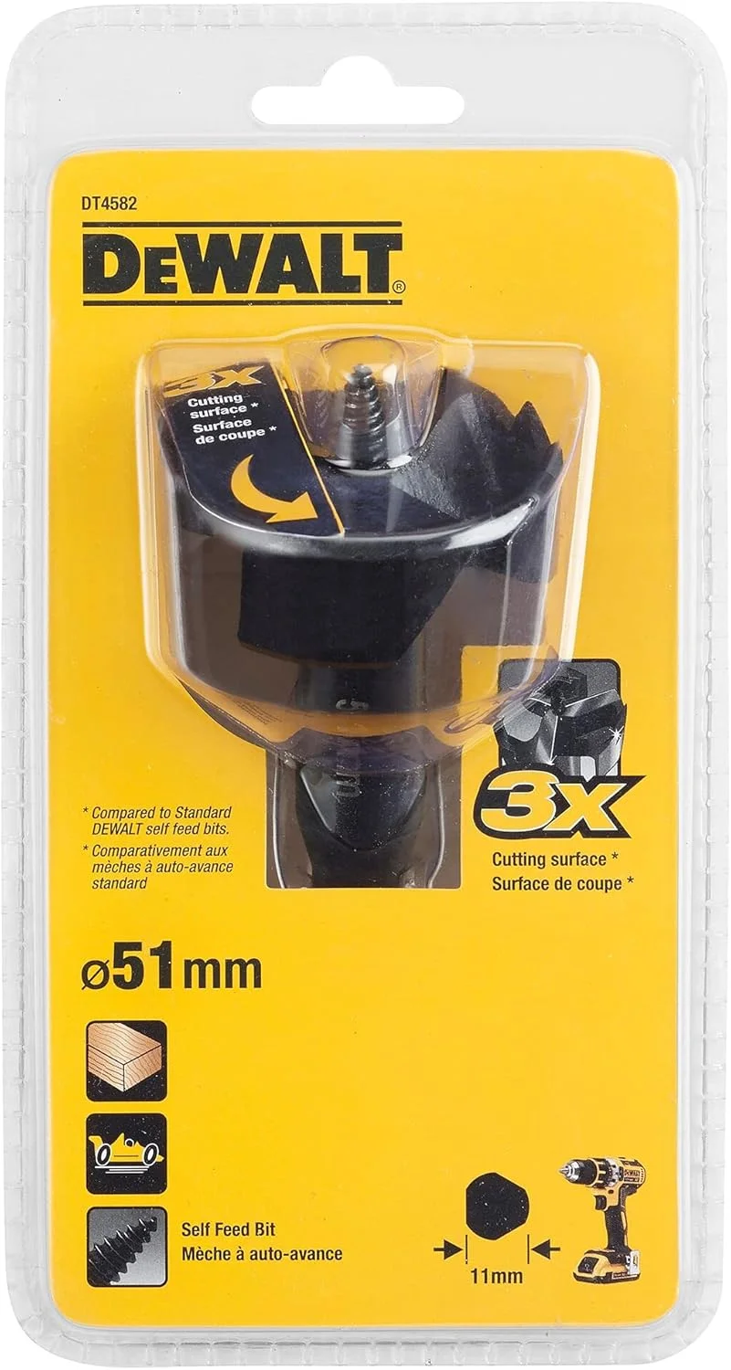 مته خودکار دیوالت - سایز 51 میلی‌متر