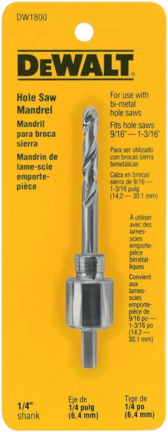 DEWALT DW1800 مته گیر 1/4 اینچی (9/16 اینچ تا 1-3/16 اینچ) DEWALT DW1800 مته گیر 1/4 اینچی (9/16 اینچ تا 1-3/16 اینچ)