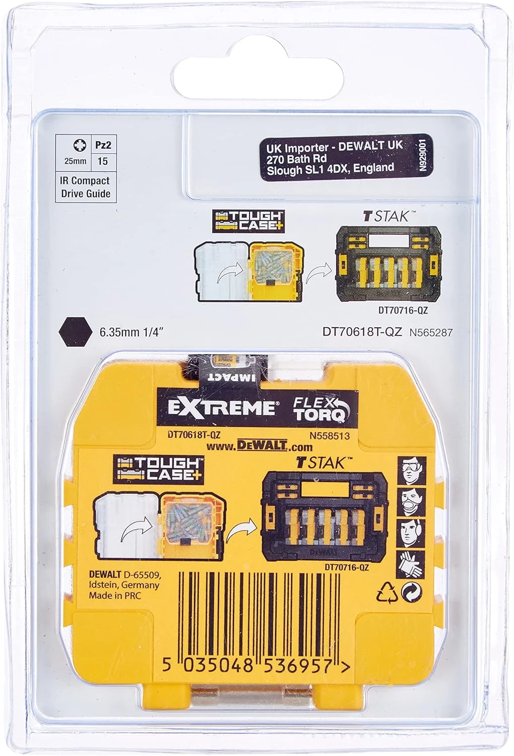 سَری پیچگوشتی ضربهای دیوالت XMS Extreme Impact Torsion PZ2 سایز 16 سَری پیچگوشتی ضربهای دیوالت XMS Extreme Impact Torsion PZ2 سایز 16