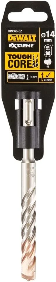 مته بتن کن Dewalt Sds+ Extreme سایز 14 X 160 X 100 میلی متر، زرد/مشکی، مدل Dt9566-Qz