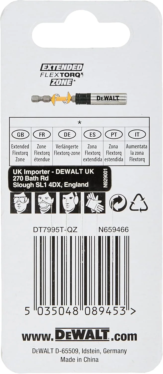 دیوالت - سری پیچ گوشتی ضربه ای PH3 25 میلی متری بسته 5 عددی