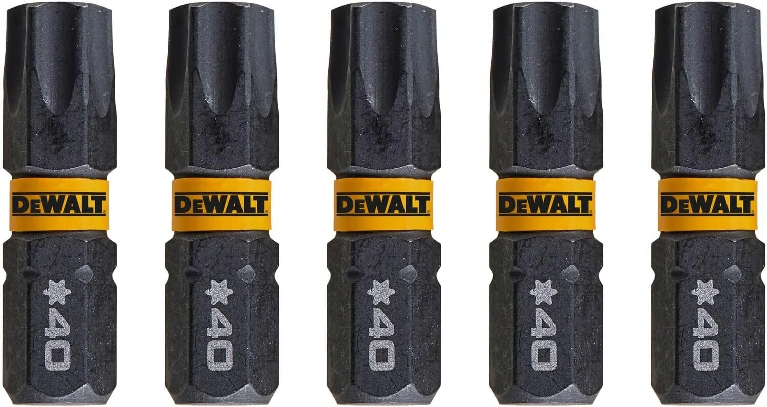 دیوالت DT7373-QZ - سری پیچ گوشتی ضربه ای 5 عددی T40