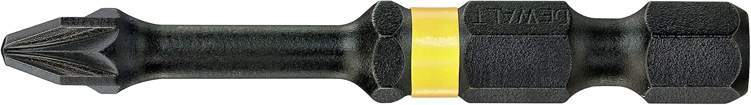دیوالت DEWALT DEWDT70535T ایمپکت تورشن 2 عدد PZ2 57 میلی‌متری و آستین قفل مغناطیسی پیچ، 3 عدد (بسته 1 عددی)