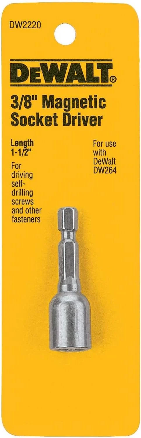 آچار مهره گیر آهنربایی دیوالت DW2220 سایز 3/8 اینچ در 1-7/8 اینچ