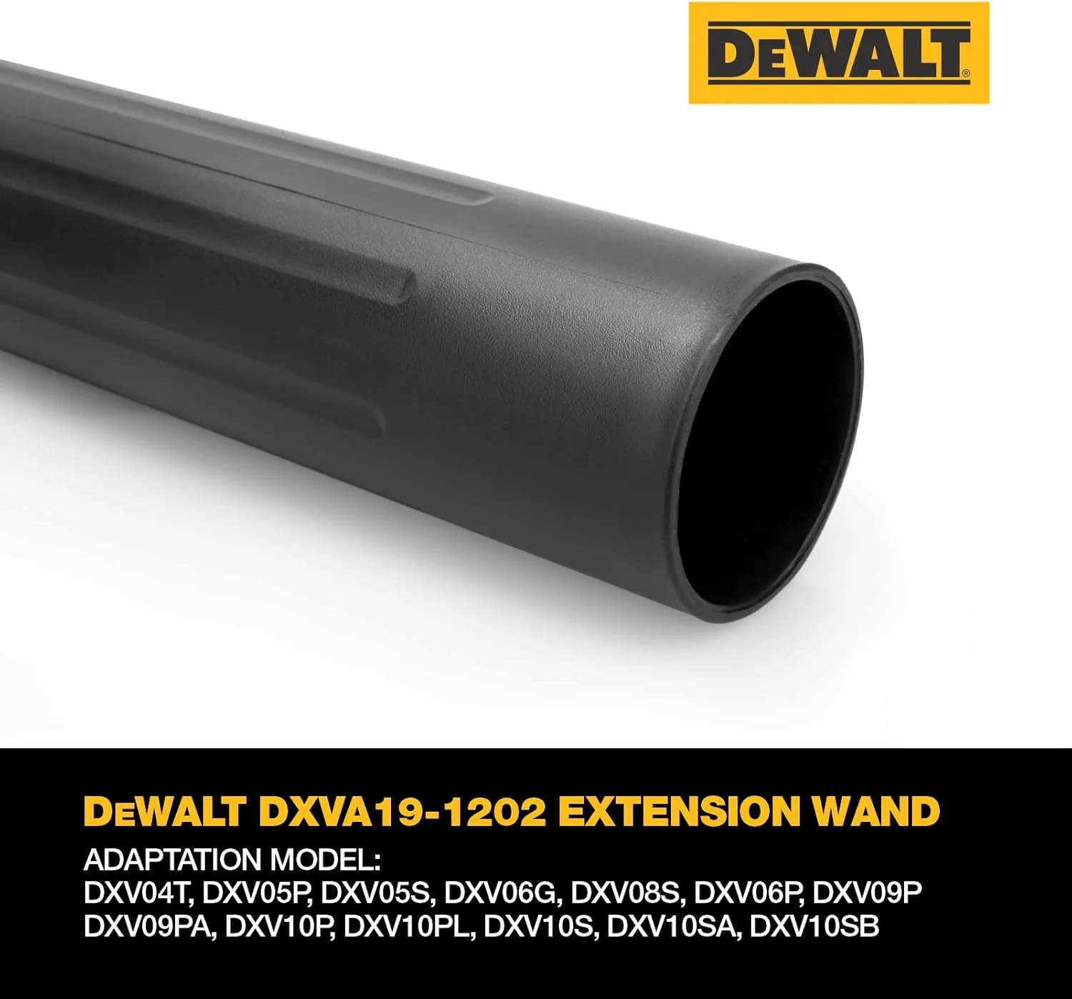 لوله رابط جاروبرقی دِوالت DXVA19-1202، سایز 1-7/8 اینچ