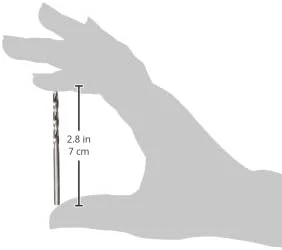 مجموعه ۱۰ عددی مته HSS ماکیتا مدل D-06317، قطر ۳.۵ میلی متر، طول کلی ۷۰ میلی متر