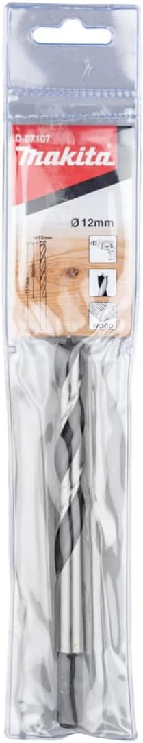 مته چوب سه پر ماکیتا مدل D-07098، طول 135 میلی متر