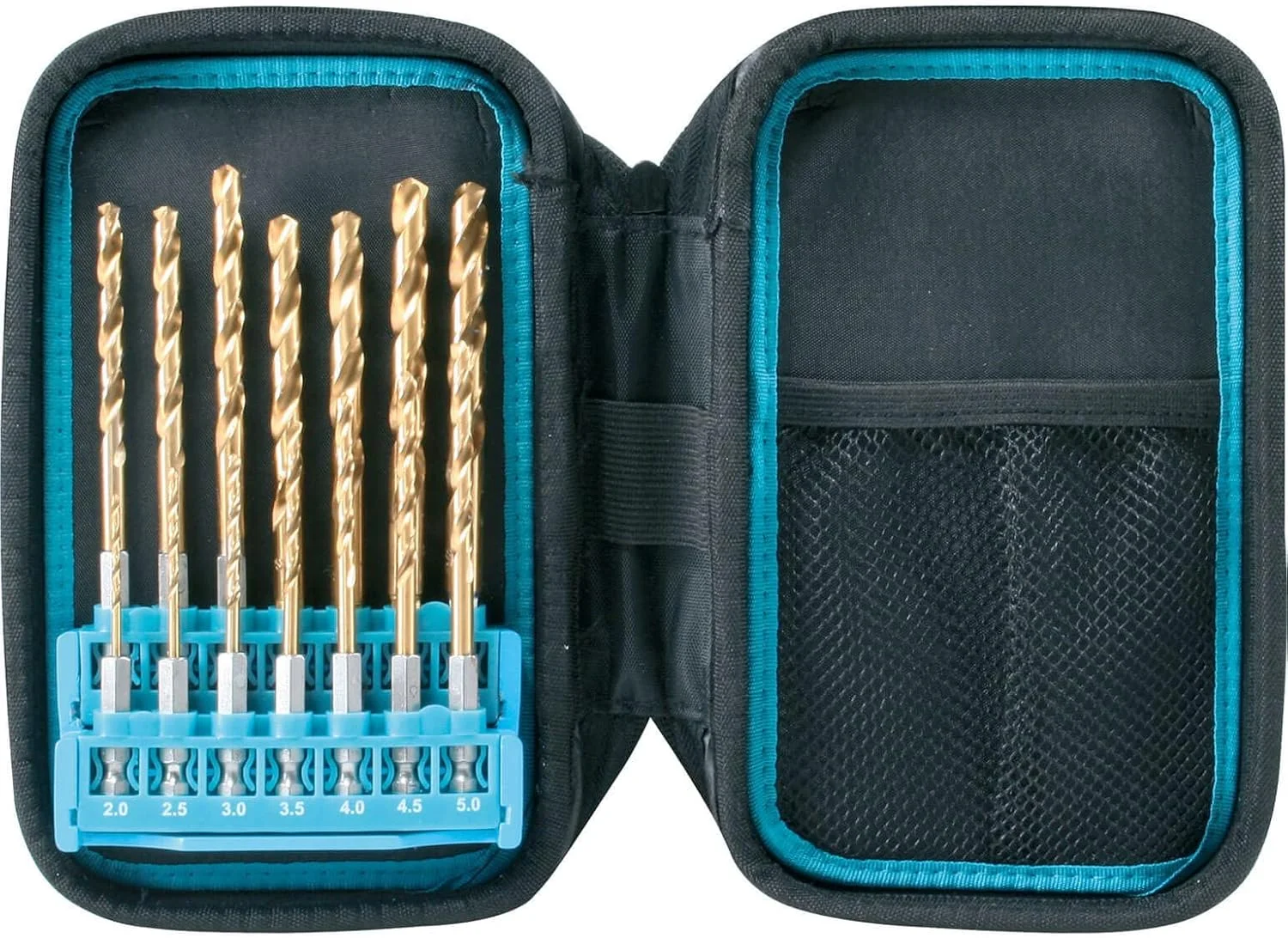 مجموعه 120 عددی سری پیچ گوشتی و مته ماکیتا مدل P-90277 PRO XL، نقره ای، کوچک