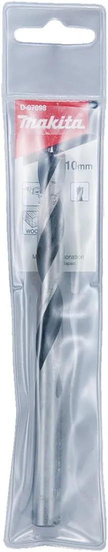 مته چوب سه پر ماکیتا مدل D-07082، طول 125 میلی متر