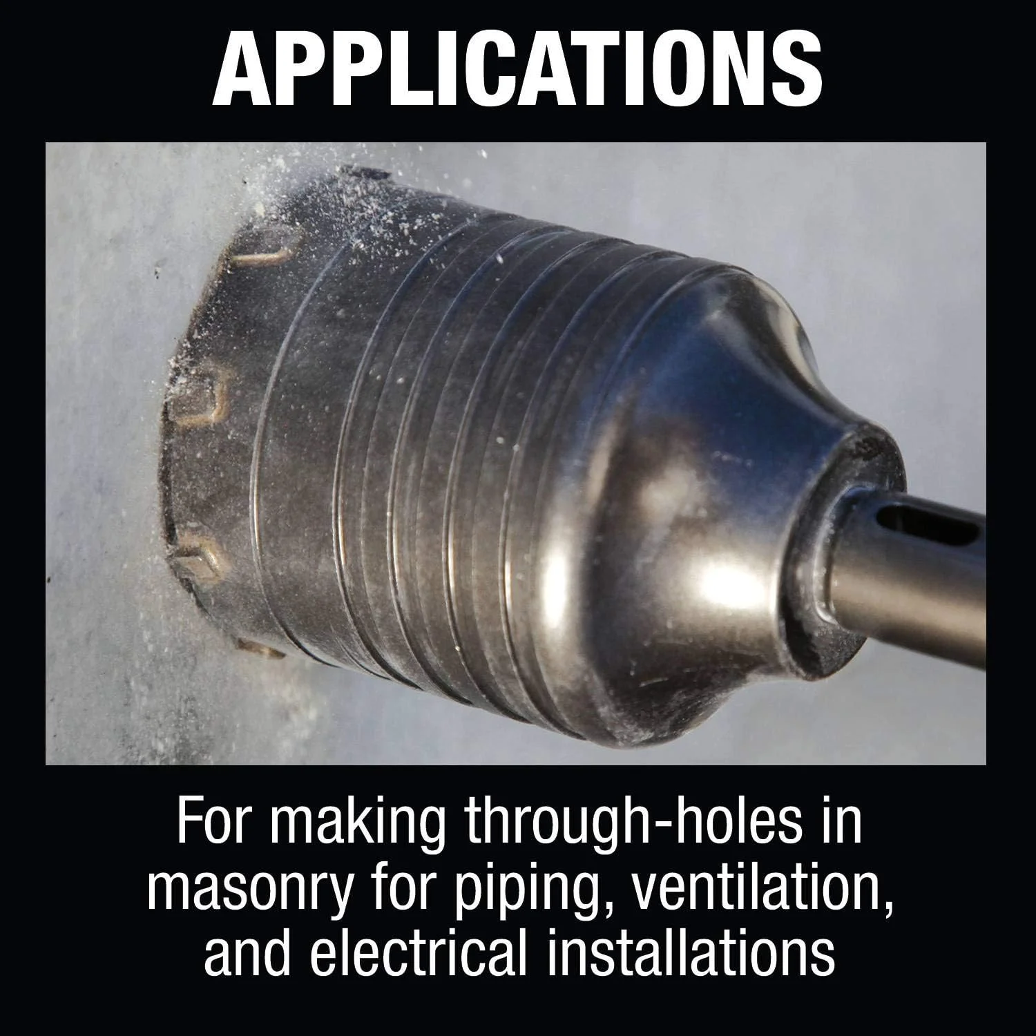 مته گردبر بتن کن ماکیتا B-66640 سایز 2 اینچ