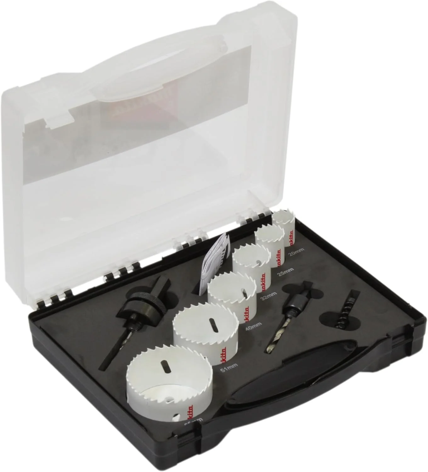 مجموعه اره گردبر ماکیتا مدل D-47139، مشکی، کوچک مجموعه اره گردبر ماکیتا مدل D-47139، مشکی، کوچک