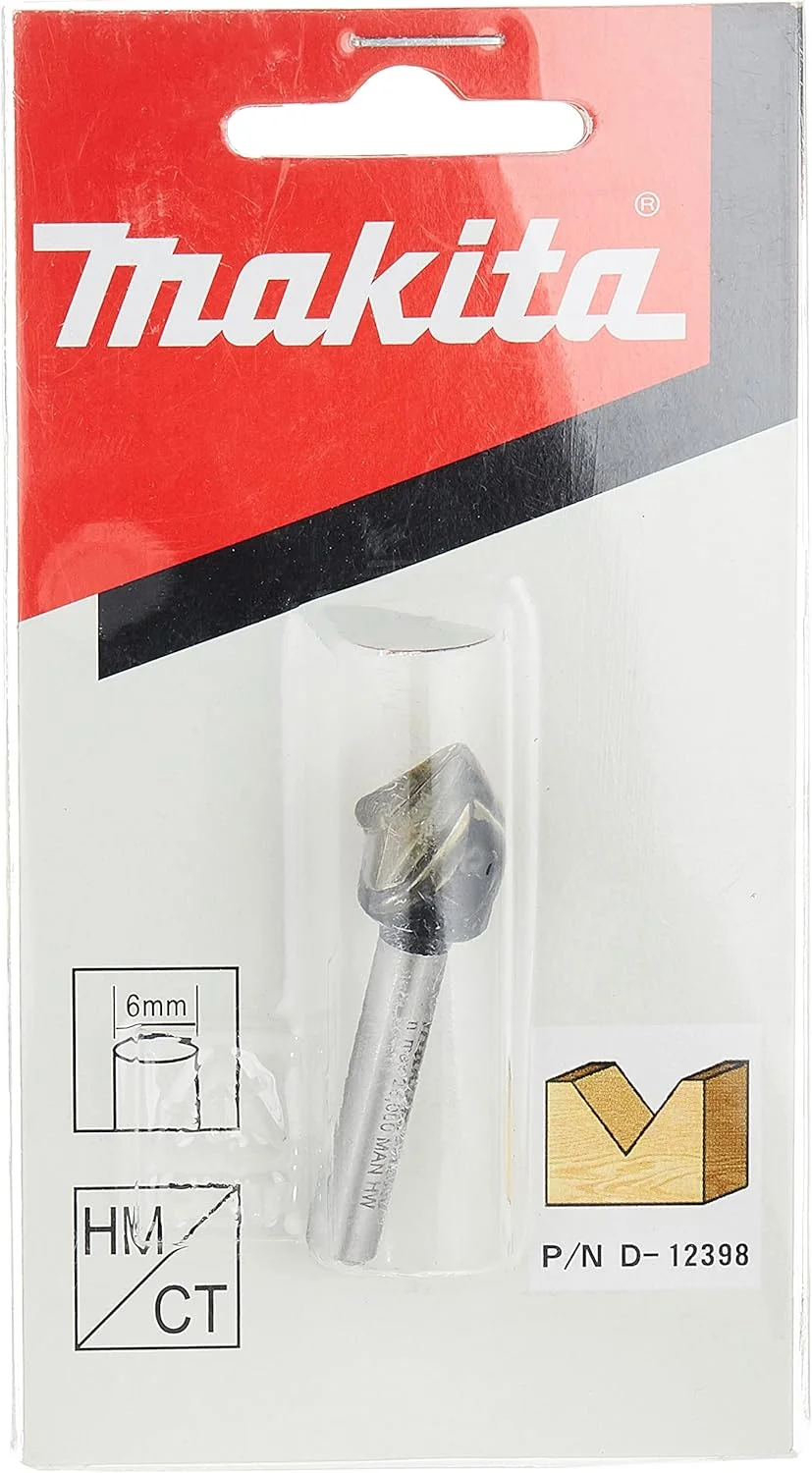 تیغ شیارزن V شکل ماکیتا مدل D12398 با قطر 12.7 میلی متر