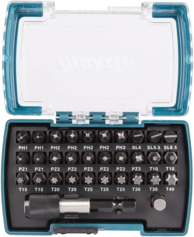 مجموعه ۳۲ عددی سری پیچ گوشتی ماکیتا مجموعه ۳۲ عددی سری پیچ گوشتی ماکیتا