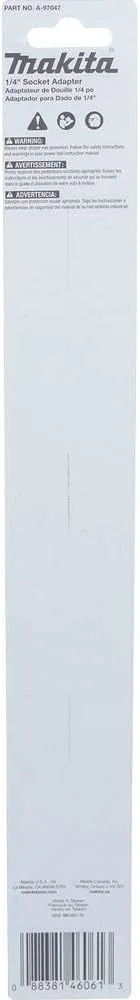 مبدل بکس ضربه ای ماکیتا ImpactX با درایو ¼ اینچ و طول 12 اینچ