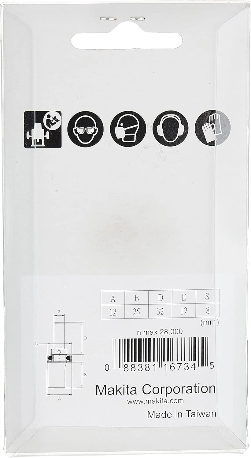 تیغ فرز پرداخت لبه ماکیتا مدل D-12310، سایز 12 میلی متر در 8 میلی متر