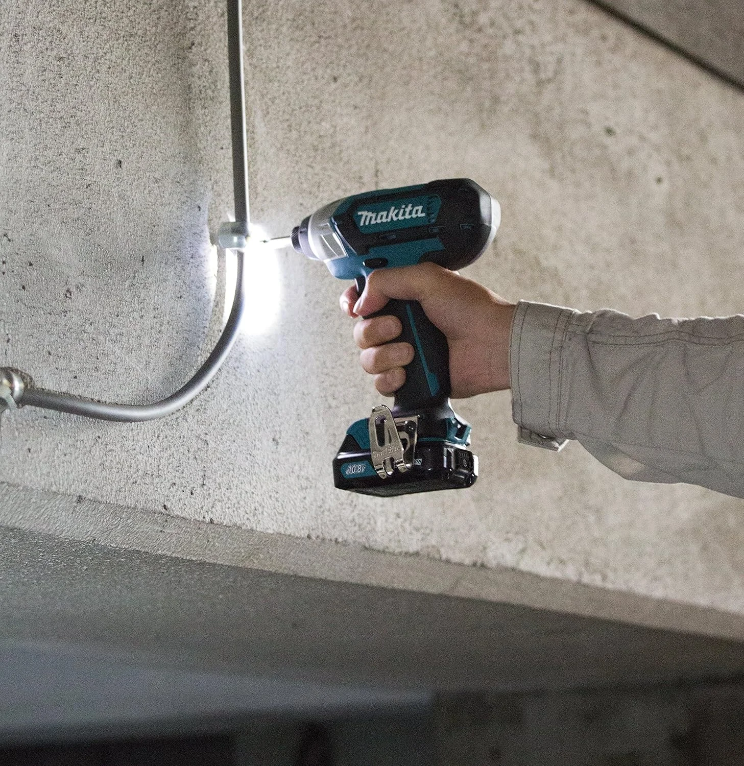 Makita TD110DSMJ 10.8V 4Ah به همراه 2 باتری و شارژر در Makpac، TD110DSMJ، 10.8V