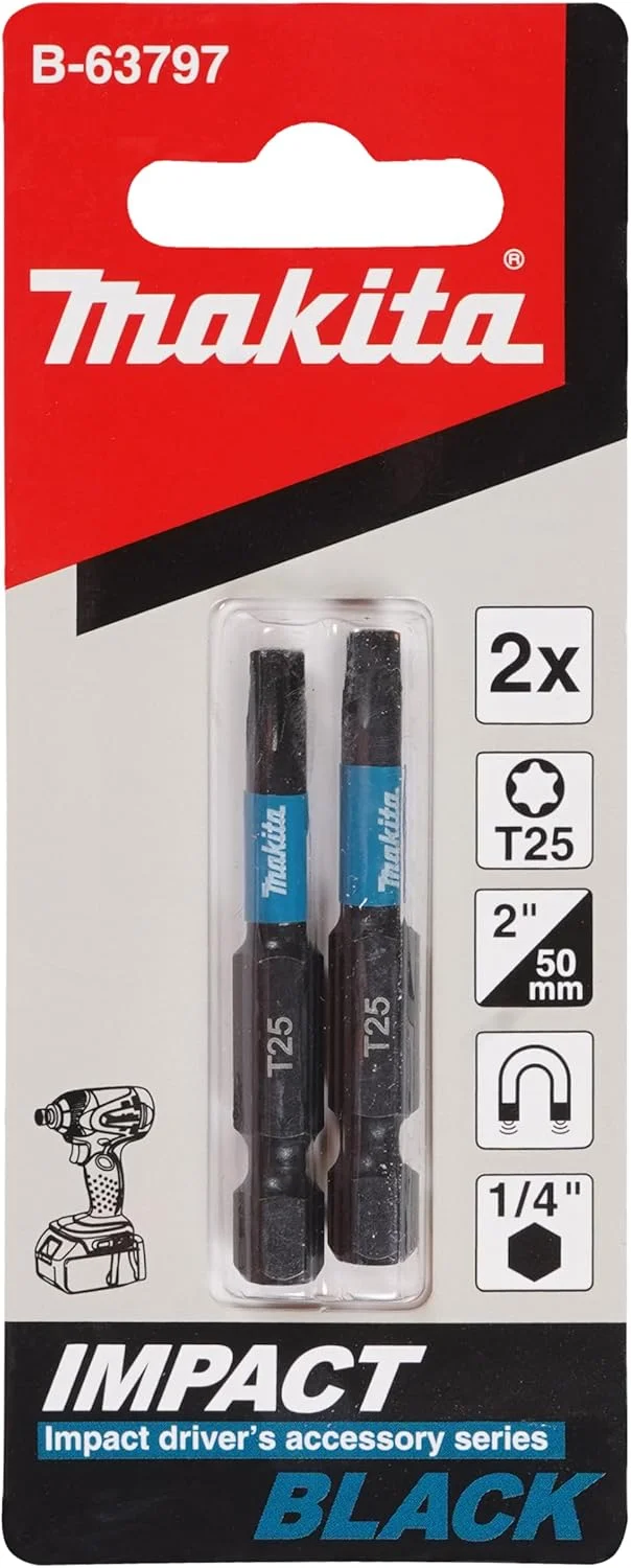 نوک پیچ گوشتی مشکی ماکیتا مدل B-63797 T25