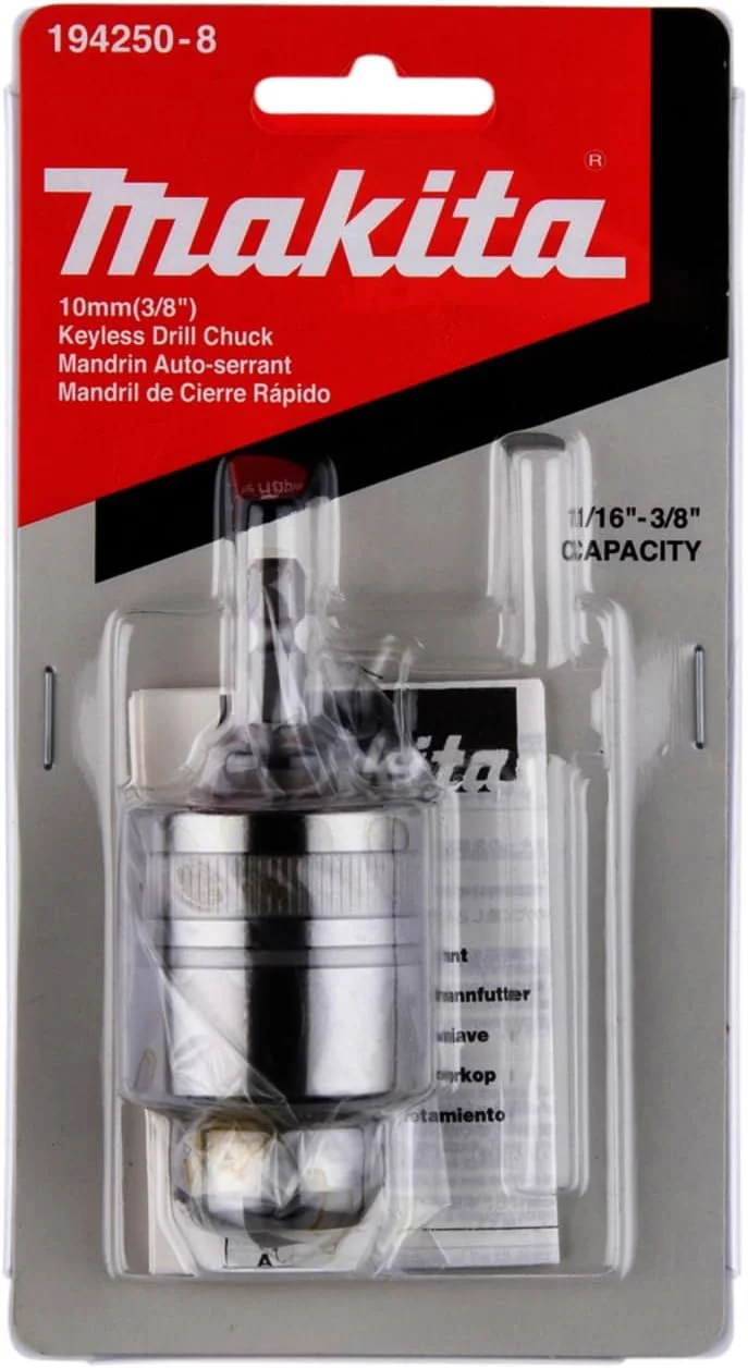 سه نظام بدون کلید ماکیتا مدل 194250-8 Btp140/Td101، چند رنگ