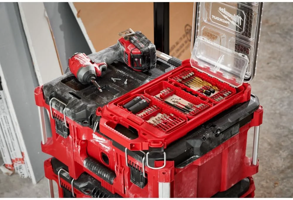 مجموعه 75 عددی دریل و پیچ گوشتی ضربه ای میلوکی شوک ویو (48-32-4098)