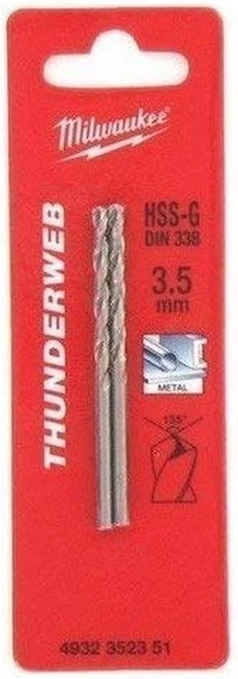 مته های فلزکاری HSS-G THUNDERWEB سایز 4.0 میلی متر (2 عدد)