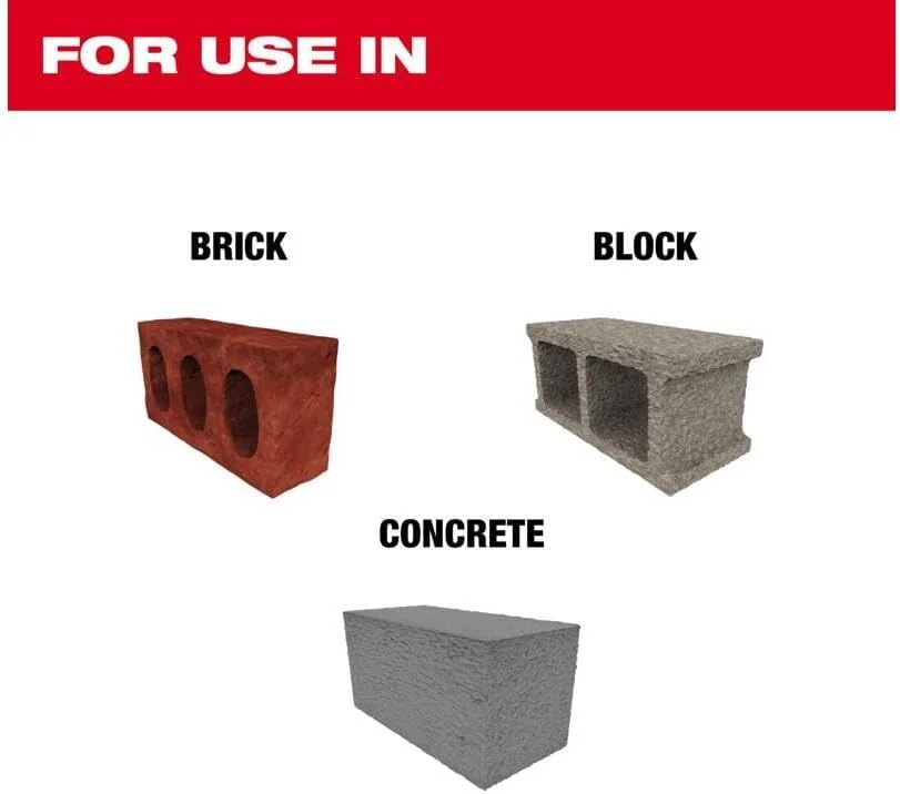 مته چکشی، SDS Plus، 5/8X8 اینچ