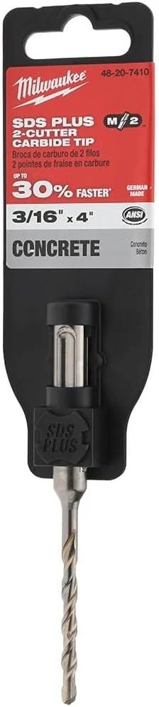 مته SDS میلواکی 48-20-7410، سایز 3/16 اینچ در 2 اینچ در 4 اینچ مته SDS میلواکی 48-20-7410، سایز 3/16 اینچ در 2 اینچ در 4 اینچ