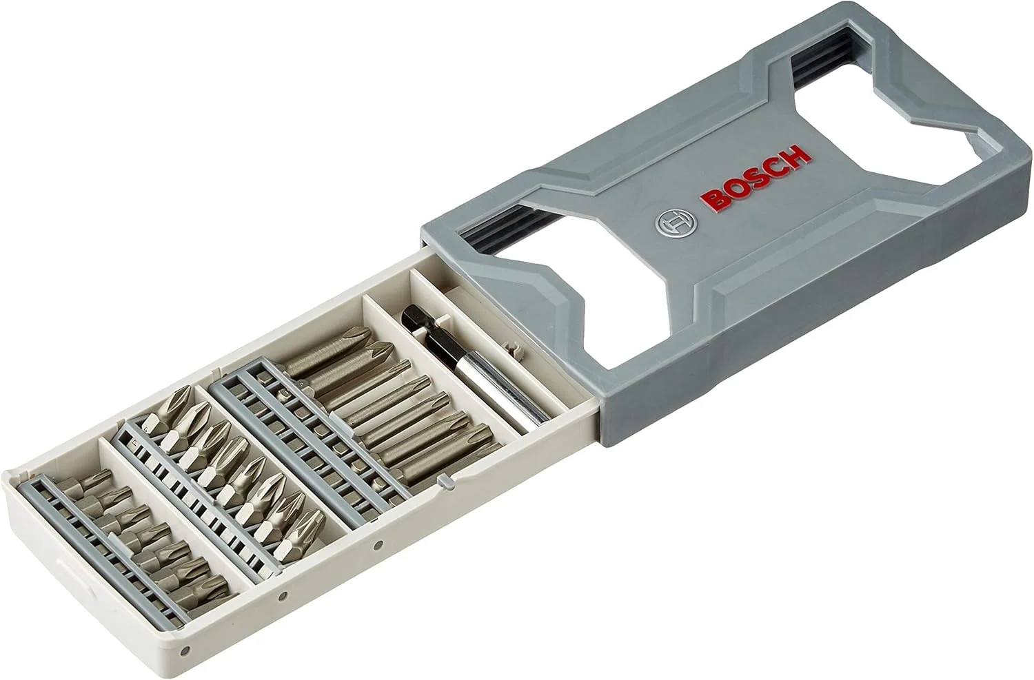 مجموعه ۲۵ عددی سری پیچ گوشتی بوش پروفشنال مدل Extra Hard (سری PH, PZ, T، لوازم جانبی دریل چرخشی و پیچ گوشتی) مجموعه ۲۵ عددی سری پیچ گوشتی بوش پروفشنال مدل Extra Hard (سری PH, PZ, T، لوازم جانبی دریل چرخشی و پیچ گوشتی)