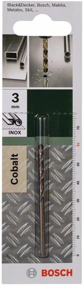 دریل فلز HSS-Co 3 X 33 X 61 بوش دریل فلز HSS-Co 3 X 33 X 61 بوش
