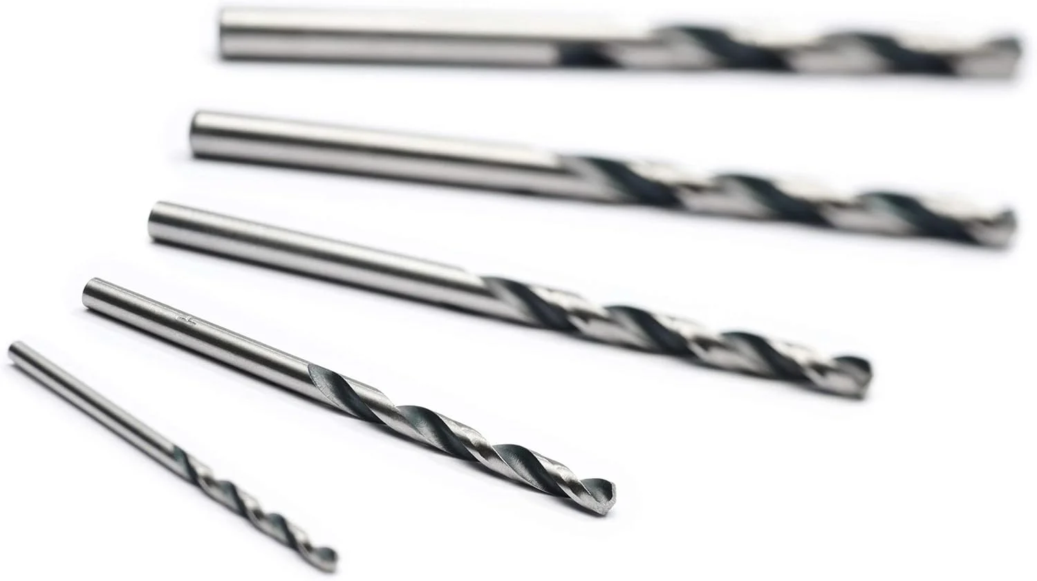مجموعه 5 عددی مته مارپیچ HSS بوش مناسب فلز و چوب (برای فلز و چوب، لوازم جانبی دریل)