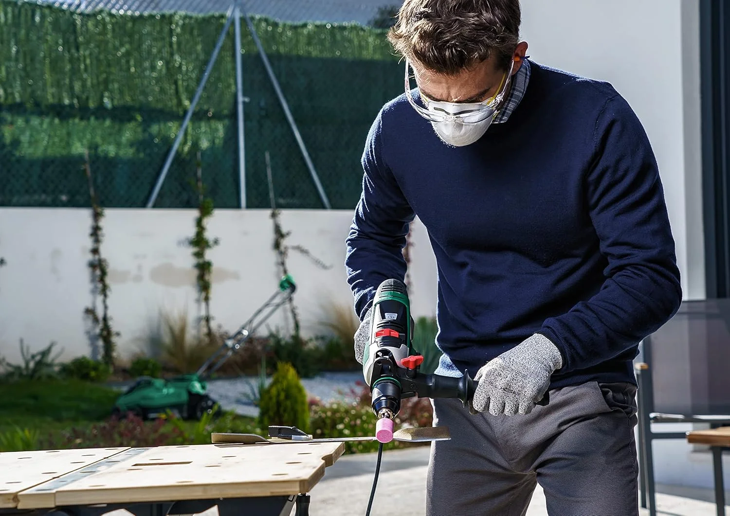 سنگ ساب بوش 2609256549 قطر 6 میلی متر، ساق 60 گریت (5 عدد مخلوط)