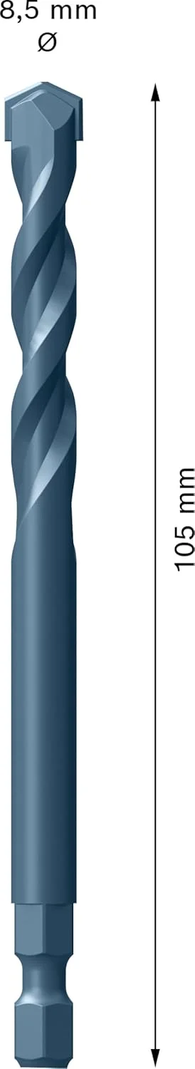 دریل راهنما بوش پروفشنال Expert Power Change Plus (قطر 8.5 میلی متر، لوازم جانبی دریل چکشی چرخشی)