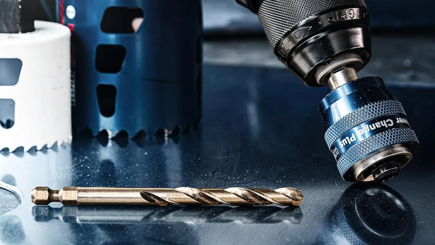 دریل راهنما بوش پروفشنال Expert Power Change Plus (قطر 8.5 میلی متر، لوازم جانبی دریل چکشی چرخشی)