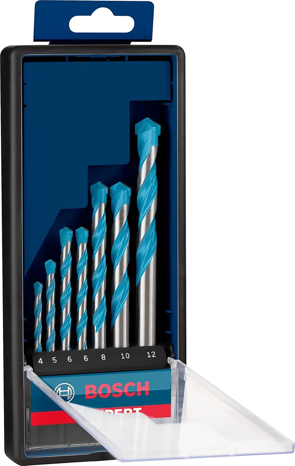 مجموعه مته 7 عددی CYL-9 MultiConstruction بوش (مناسب بتن، Ø 4-12 میلی متر، لوازم جانبی دریل چکشی چرخشی)