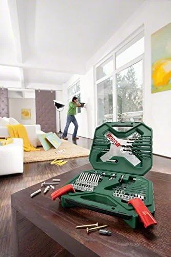 مجموعه 60 عددی مته و سری پیچ گوشتی بوش مدل X-Line Classic