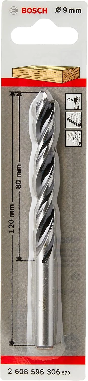 مته چوب الماسه بوش پروفشنال (قطر 9 میلی متر، لوازم جانبی دریل های چرخشی)