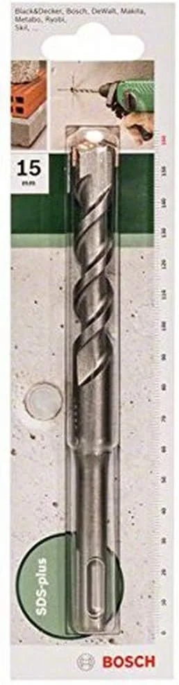مته چکش SDS-Plus بوش 2609255531 با طول 160 میلی متر و قطر 15 میلی متر