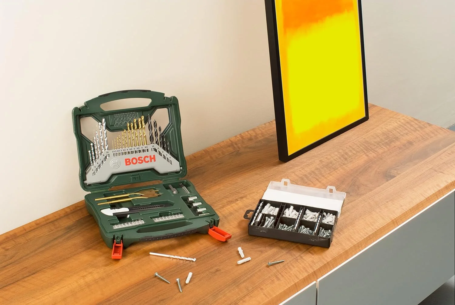 مجموعه لوازم جانبی بوش پروفشنال X-Line 50Ti Plus شامل ۱۷۳ قطعه (لوازم جانبی)