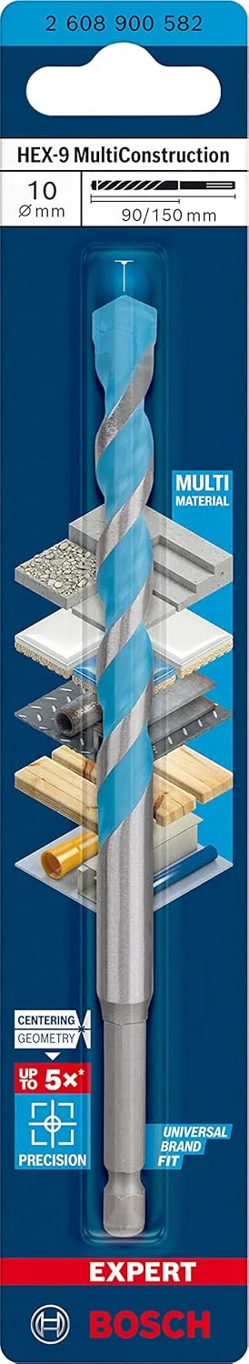 مته چند منظوره بوش پروفشنال Expert HEX-9 (قطر 10,00x150 میلی متر، لوازم جانبی دریل چکشی چرخشی) مته چند منظوره بوش پروفشنال Expert HEX-9 (قطر 10,00x150 میلی متر، لوازم جانبی دریل چکشی چرخشی)