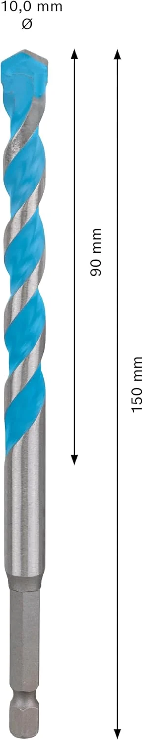 مته چند منظوره بوش پروفشنال Expert HEX-9 (قطر 10,00x150 میلی متر، لوازم جانبی دریل چکشی چرخشی) مته چند منظوره بوش پروفشنال Expert HEX-9 (قطر 10,00x150 میلی متر، لوازم جانبی دریل چکشی چرخشی)