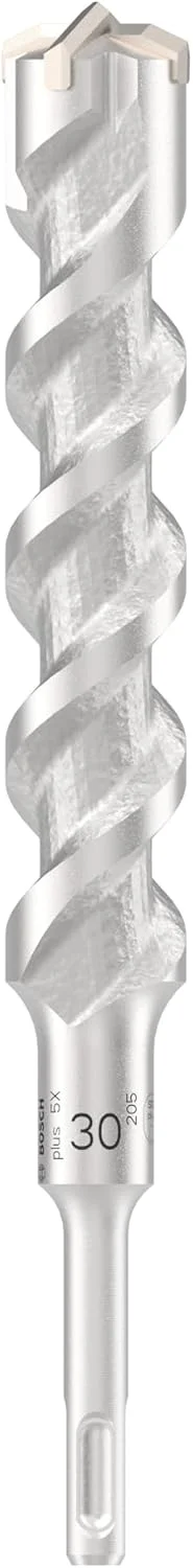 مته چکش SDS plus-5X بوش، مناسب بتن مسلح و بتن معمولی، قطر 30.00 میلی متر، لوازم جانبی دریل چکش حرفه ای مته چکش SDS plus-5X بوش، مناسب بتن مسلح و بتن معمولی، قطر 30.00 میلی متر، لوازم جانبی دریل چکش حرفه ای