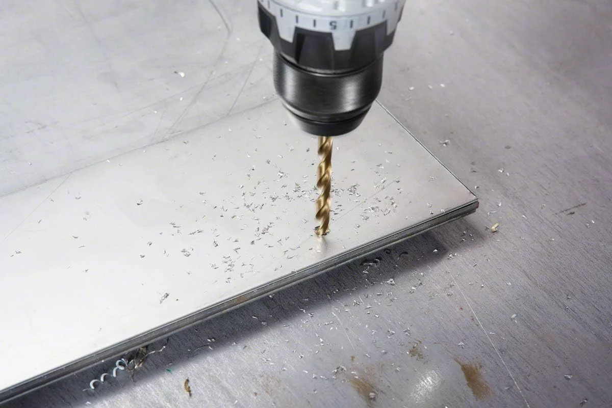 مته فلز HSS-Co بوش 2608585862 (فولاد ضد زنگ، 9 x 81 x 125 میلی متر، متعلقات دریل)، طلایی