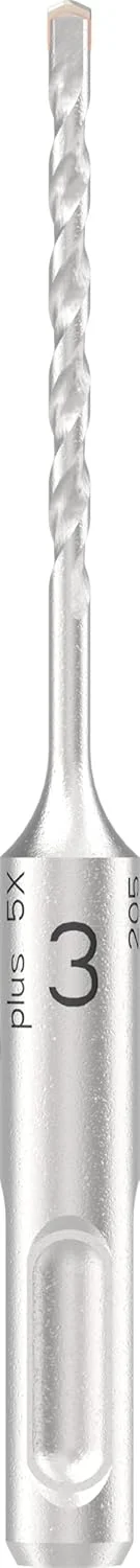 مته چکش SDS plus-5X بوش، مناسب بتن مسلح و بتن، قطر 3.00 میلی متر، لوازم جانبی دریل چکش حرفه ای