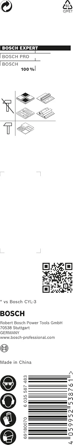 مته چند منظوره بوش پروفشنال Expert HEX-9 (قطر 12.00x150 میلی متر، لوازم جانبی دریل چکشی چرخشی) مته چند منظوره بوش پروفشنال Expert HEX-9 (قطر 12.00x150 میلی متر، لوازم جانبی دریل چکشی چرخشی)