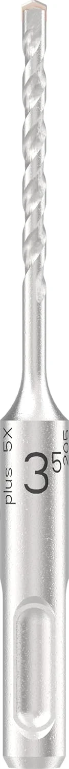مته چکش SDS plus-5X بوش، مناسب بتن مسلح و بتن، قطر 3.50 میلی متر، لوازم جانبی دریل چکش حرفه ای مته چکش SDS plus-5X بوش، مناسب بتن مسلح و بتن، قطر 3.50 میلی متر، لوازم جانبی دریل چکش حرفه ای