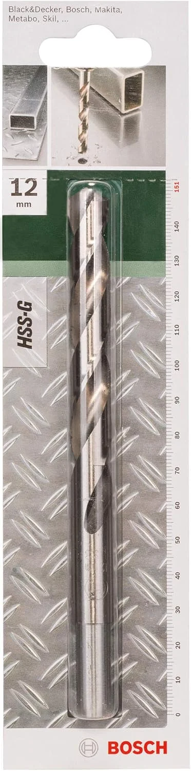 مته HSS-G بوش، یک عددی (فلز، پلاستیک سخت، 12x101x151 میلی متر، متعلقات دریل) مته HSS-G بوش، یک عددی (فلز، پلاستیک سخت، 12x101x151 میلی متر، متعلقات دریل)