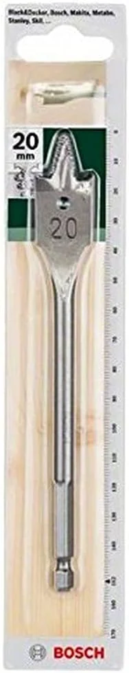 مته تخت نجاری بوش با دنباله شش گوش 1/4 اینچ (قطر 20 میلی متر)