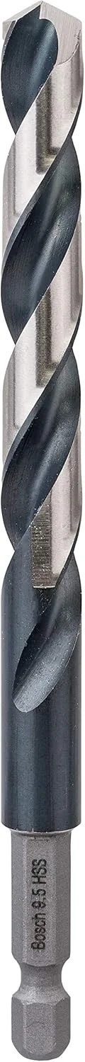 مته پیچشی HSS Impact Control بوش پروفشنال (مناسب فلز، 9.5 x 81 x 125 میلی متر، لوازم جانبی دریل چکشی)
