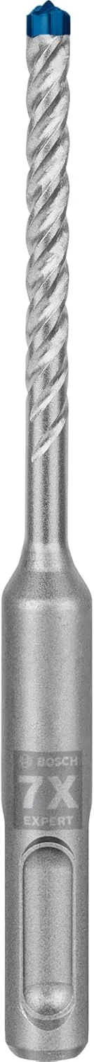 مته چکش SDS plus-7X بوش مدل 2608900157، بسته 10 عددی، قطر 5.00 میلی متر، طول کلی 115 میلی متر، SDS