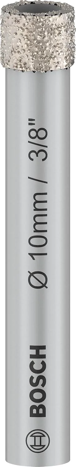 مته الماسه سرامیک بوش پروفشنال مدل Expert، مناسب برای کاشی سخت، سنگ سخت، سنگ نرم، قطر 10 میلی متر، لوازم جانبی دریل