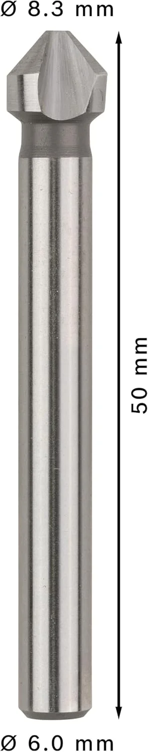 مته خزینه کونیک HSS بوش مدل PRO Soft Metal (مناسب برای آلومینیوم، فلزات غیرآهنی، قطر 8.3 میلی متر، لوازم جانبی حرفه ای دریل/پیچ گوشتی)